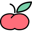 Flat Peach